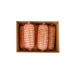 Рулет из мяса уток и кур "По-охотничьи с черносливом и грибами" полуфабрикат замороженный ИВ.Курников 4 кг, этикетка, купить оптом и в розницу с доставкой по москве и московской области, недорого, низкая цена